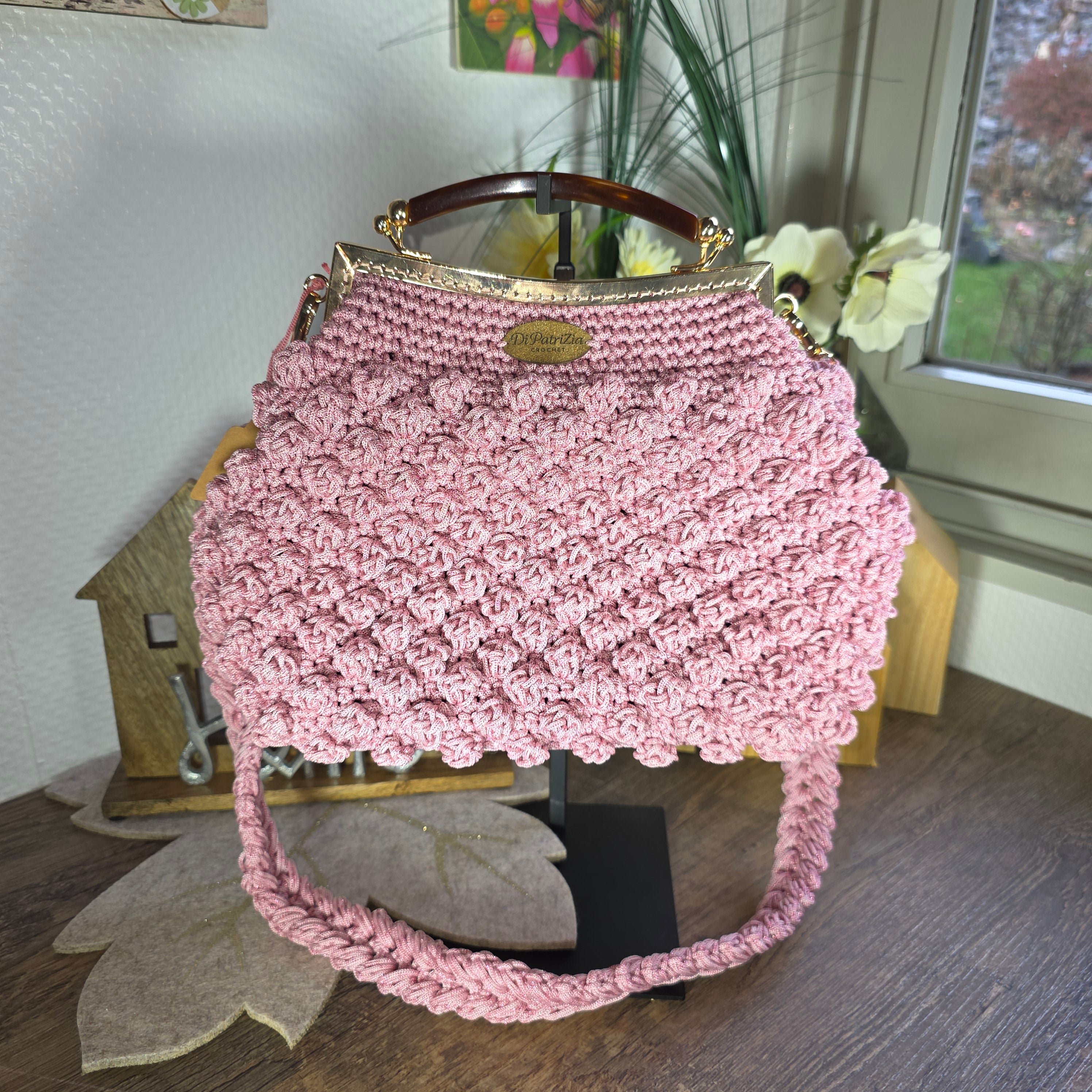 DiPatrizia Vintage Weave Clutch