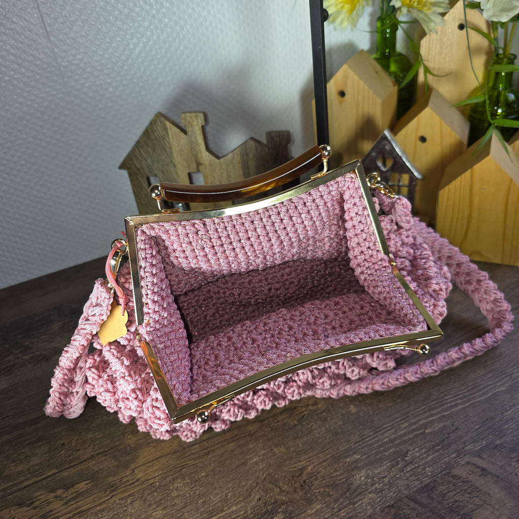 DiPatrizia Vintage Weave Clutch